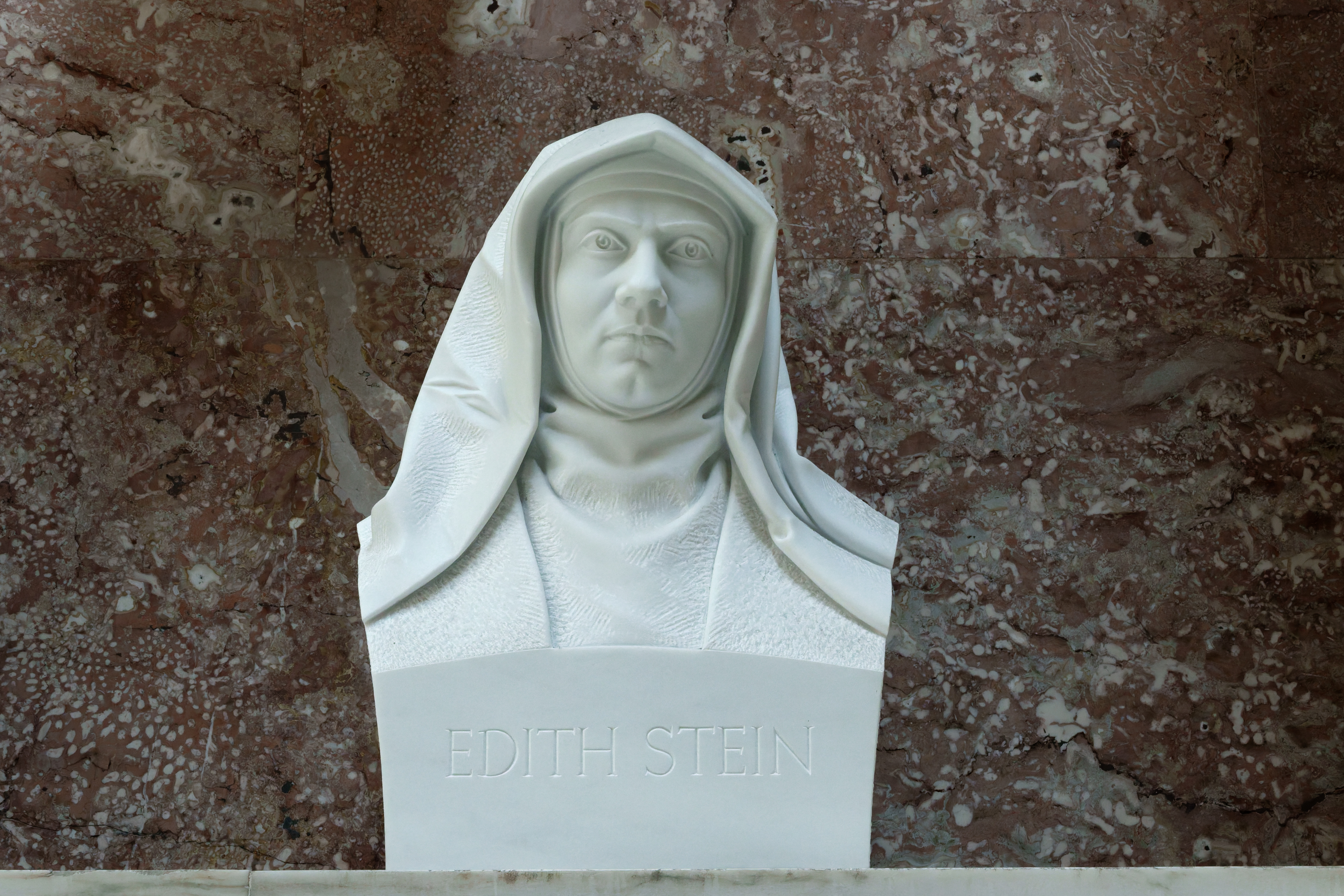 Büste von Edith Stein in der Walhalla