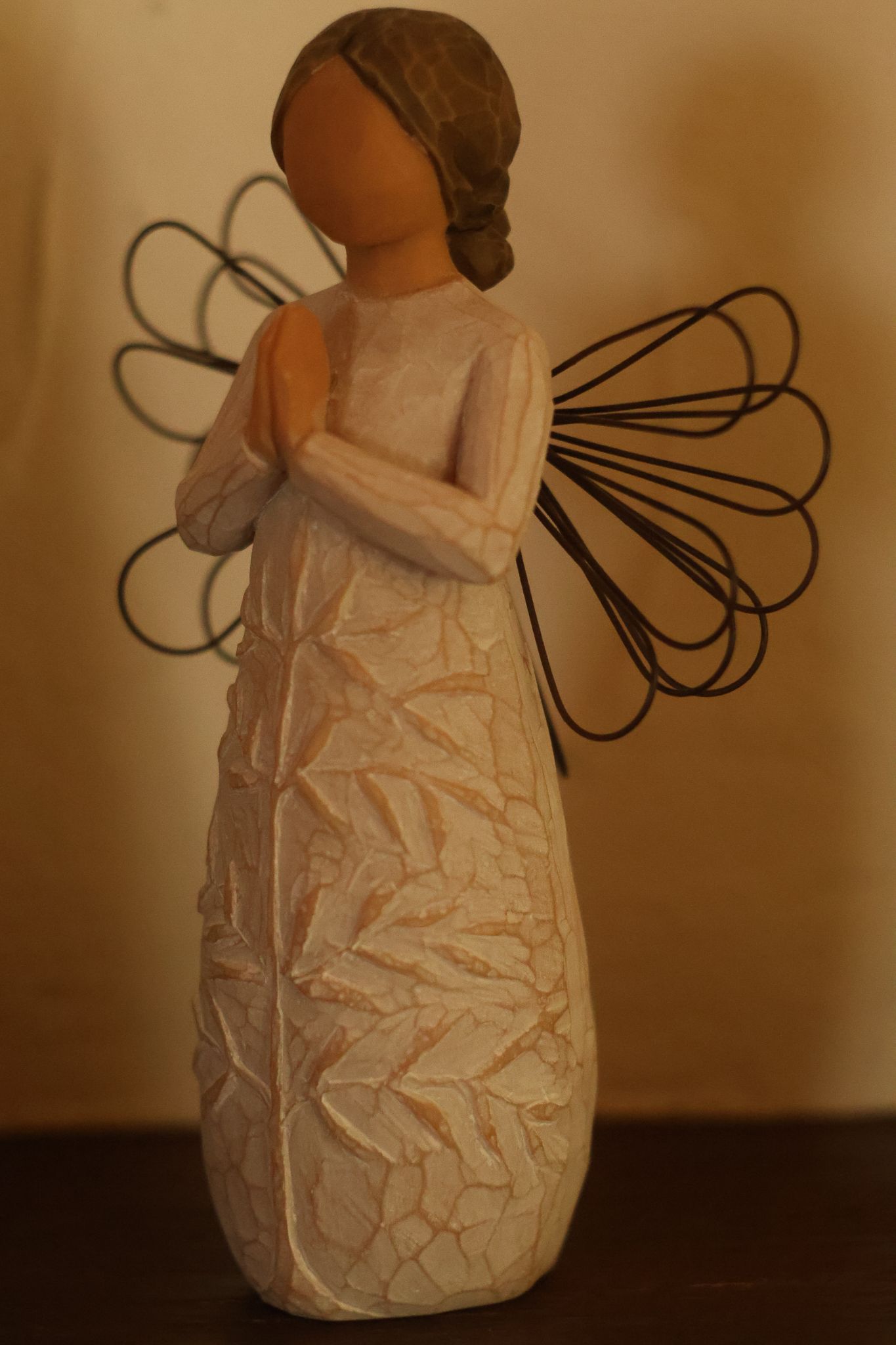 Engel-Figur fotografiert mit Helios-44-2